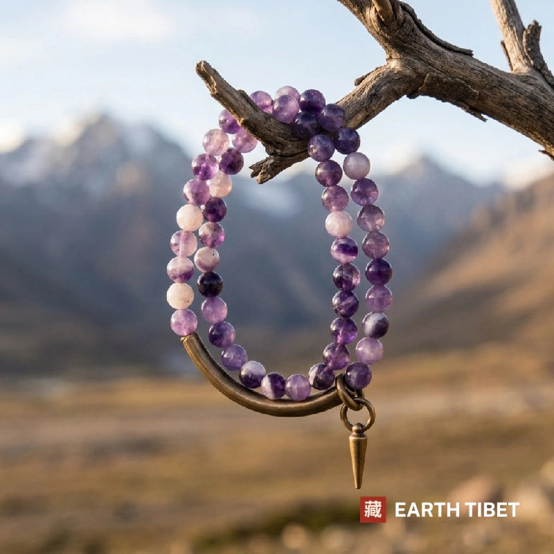 Dream Amethyst Layered Bracelet