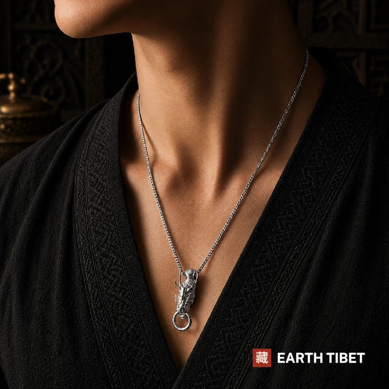 Guardian Dragon Head Pendant