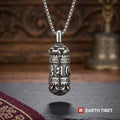 Mantra Cylinder Protection Necklace