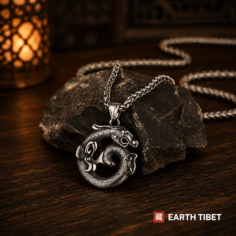 Warring States Dragon Pendant